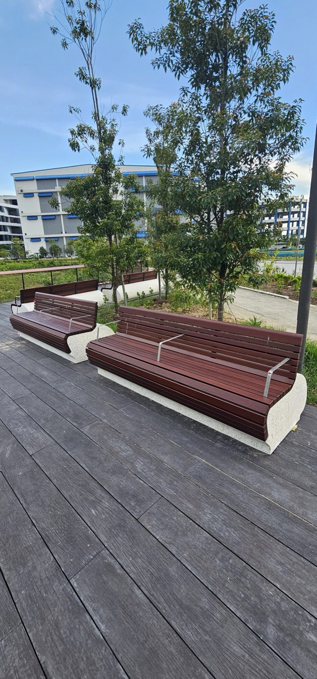 A Parklab play structure installed on site in Singapore