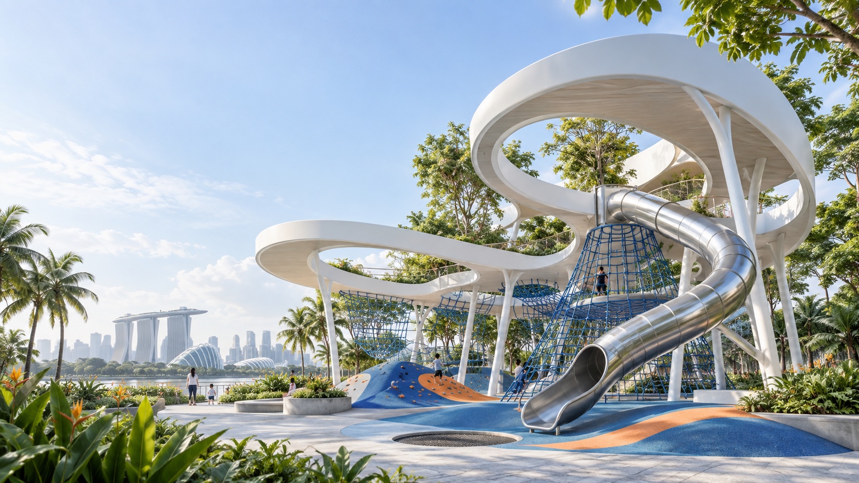 Speculative Horizons playground architecture concept